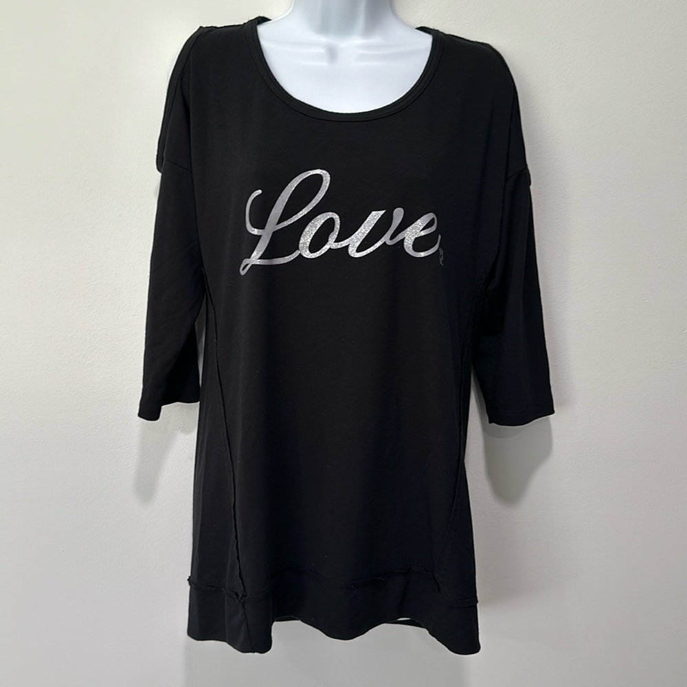 Cold shoulder sweater